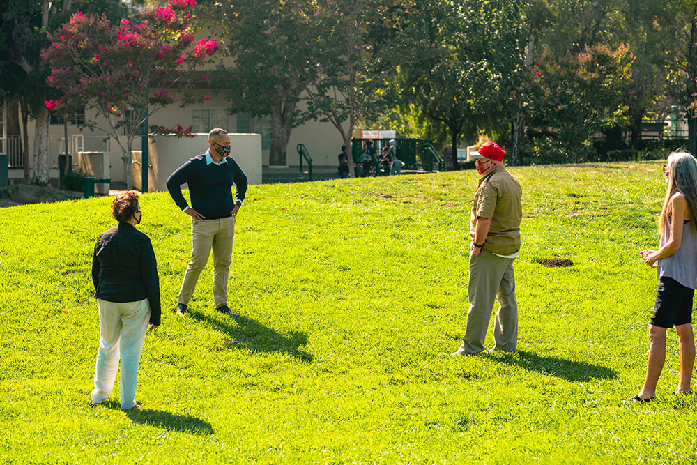 Photos of Devin Murphy, running for Pinole City Council in Pinole, CA on September 3, 2020.
